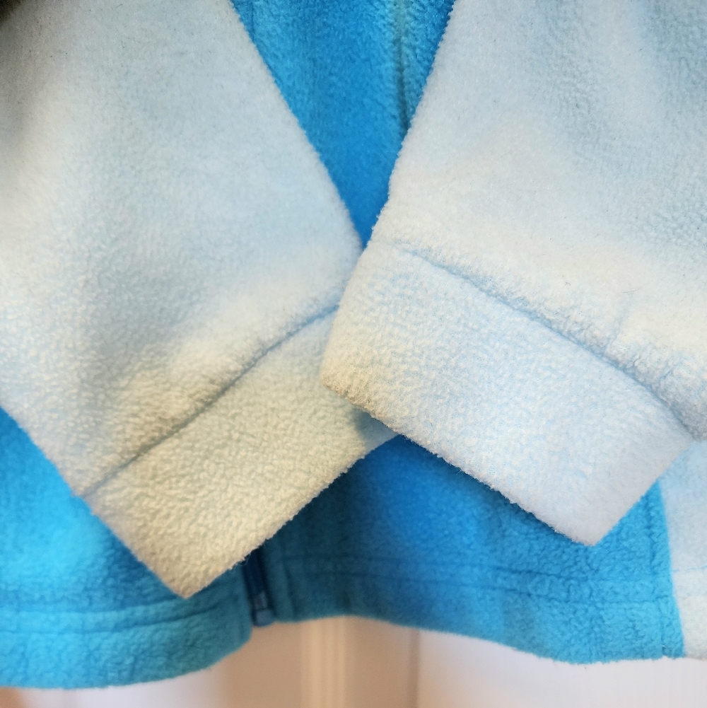 Columbia Light Blue Fleece Jacket - Picture 4 of 6